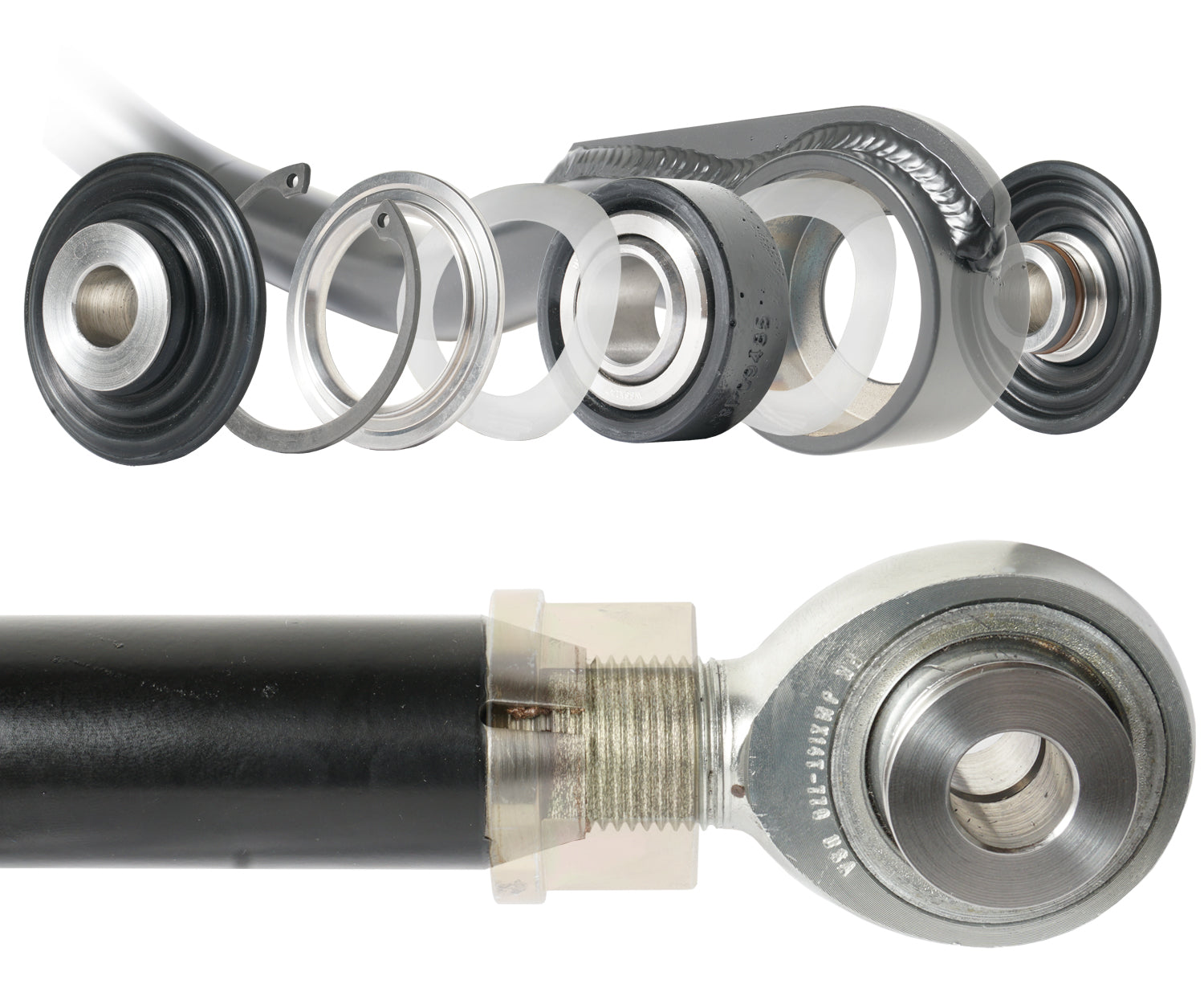 Front Adjustable Track Bar for 2007-17 Jeep JKU Carli Suspension-1