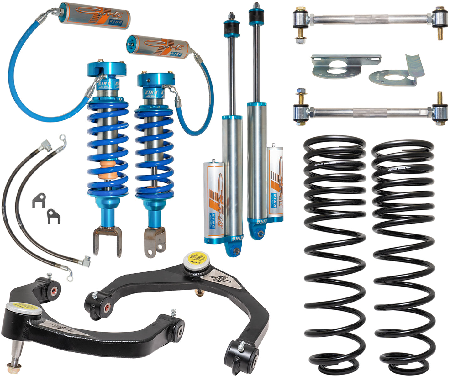 Performance Leveling System 2.5 Lift 19-22 RAM 1500 Rebel V8 HD Coil Carli Suspension
