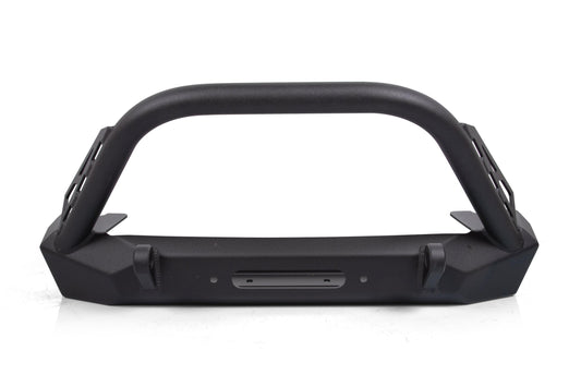 Crawltek Revolution Wrangler JK Front Winch Bumper with Flat Top Stinger Inferno Series For 07-18 Jeep Wrangler JK CrawlTek