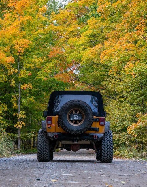 Pyro Mid-Width Rear Bumper | Jeep Wrangler JK CrawlTek Revolution