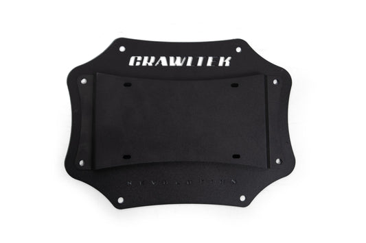 Jeep JK Tailgate Plate / License Plate Relocation Fpr 07-18 Jeep Wrangler JK Crawltek Revolution