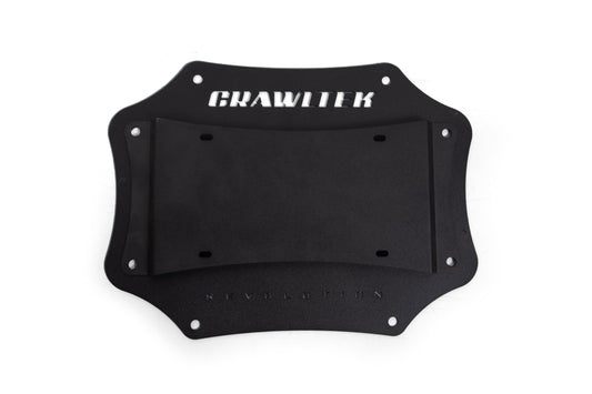Tailgate Plate / License Plate Relocation | Jeep Wrangler JK CrawlTek Revolution