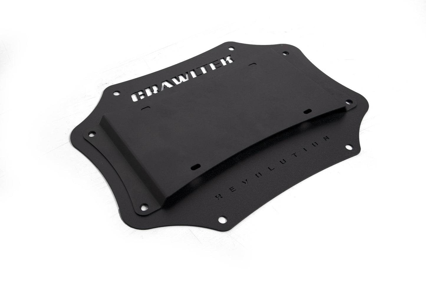 Tailgate Plate / License Plate Relocation | Jeep Wrangler JK CrawlTek Revolution