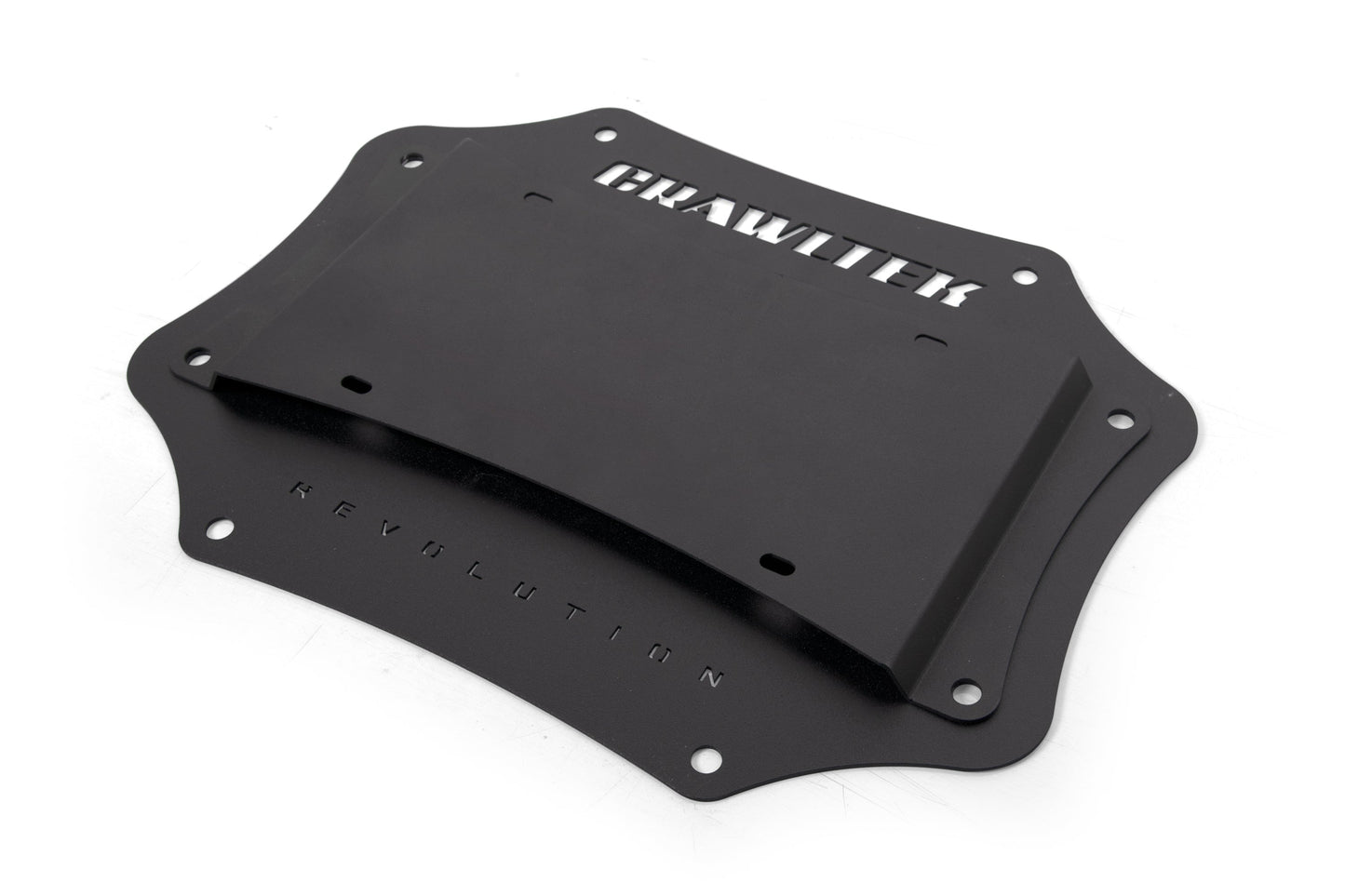 Tailgate Plate / License Plate Relocation | Jeep Wrangler JK CrawlTek Revolution