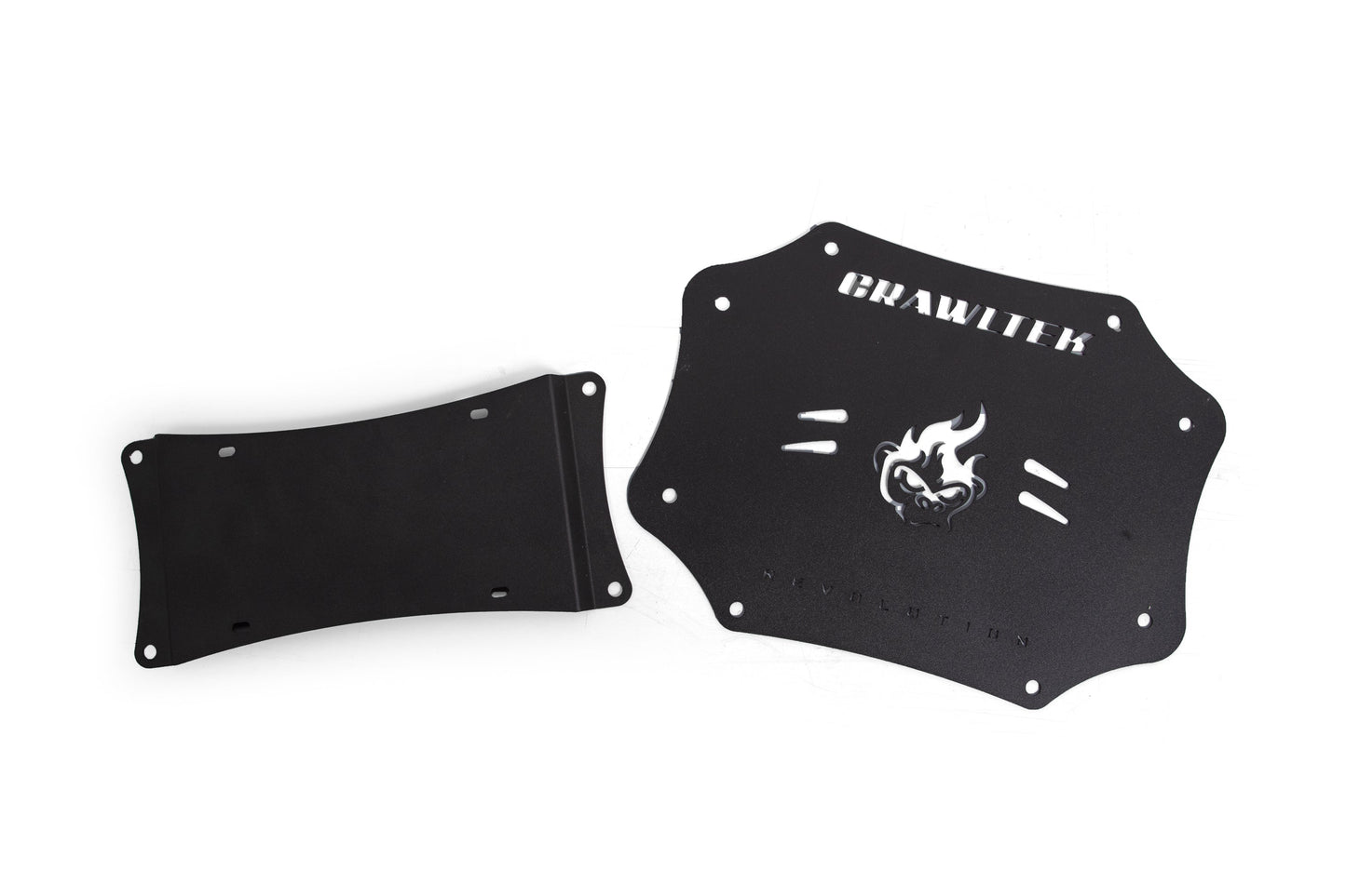 Tailgate Plate / License Plate Relocation | Jeep Wrangler JK CrawlTek Revolution