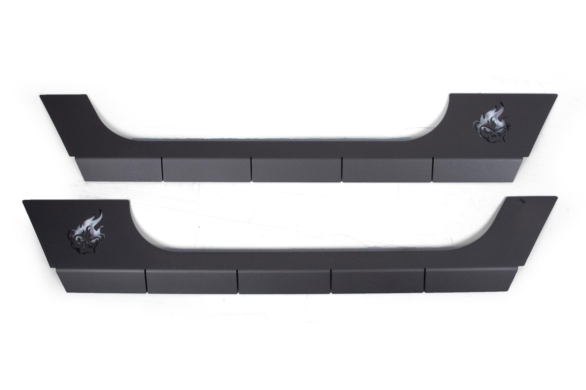 Jeep JK Rocker Cladding Aluminum For 07-18 Jeep Wrangler JK 2 Door Crawltek Revolution