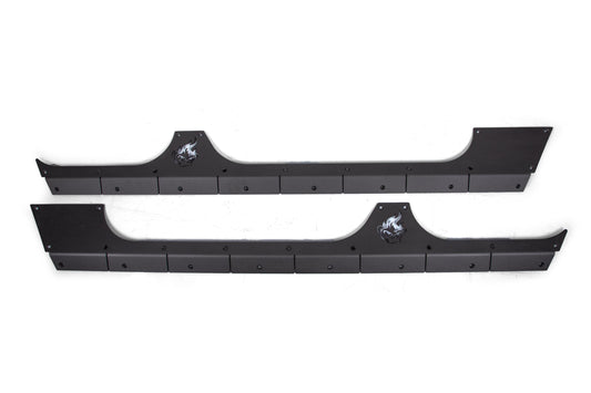 Jeep JK Rocker Body Cladding Steel For 07-18 Jeep Wrangler JK 4 Door Crawltek Revolution