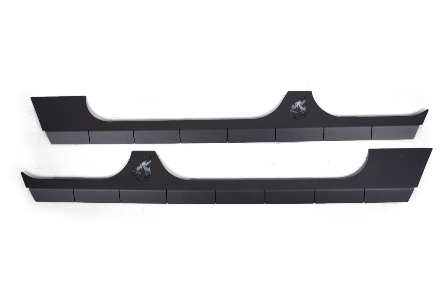 Jeep JK Rocker Body Cladding Aluminum For 07-18 Jeep Wrangler JK 4 Door Crawltek Revolution