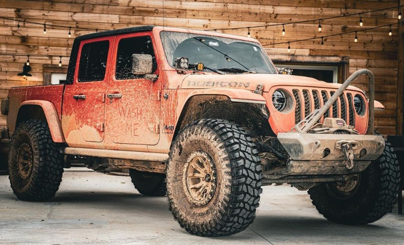 Pyro Stubby Front Bumper | Jeep Wrangler JL and Gladiator JT CrawlTek Revolution