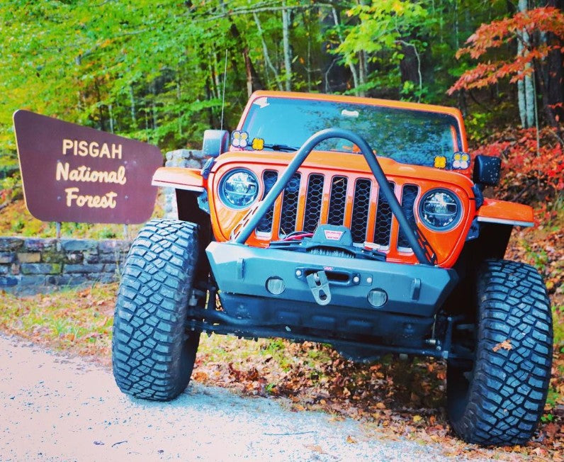 Pyro Stubby Front Bumper | Jeep Wrangler JL and Gladiator JT CrawlTek Revolution