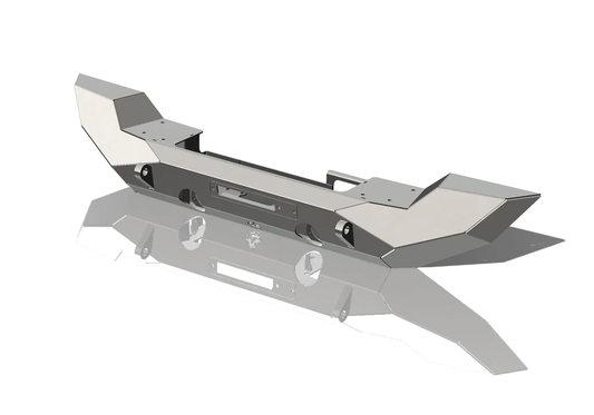 Pyro Full-width Front Bumper - Steel | Jeep Wrangler JL / Gladiator JT CrawlTek Revolution