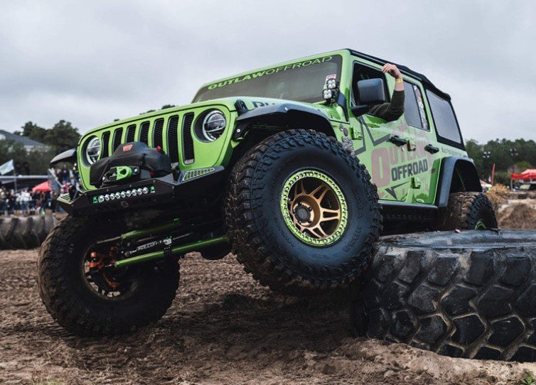 Blaze Front Bumper | Jeep Wrangler JL and Gladiator JT CrawlTek Revolution