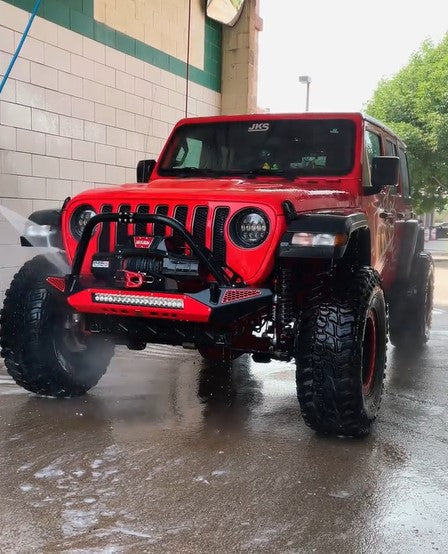 Blaze Front Bumper | Jeep Wrangler JL and Gladiator JT CrawlTek Revolution