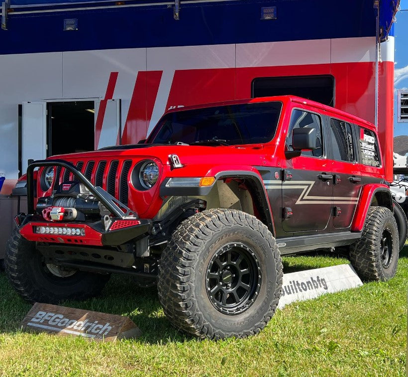 Blaze Front Bumper | Jeep Wrangler JL and Gladiator JT CrawlTek Revolution