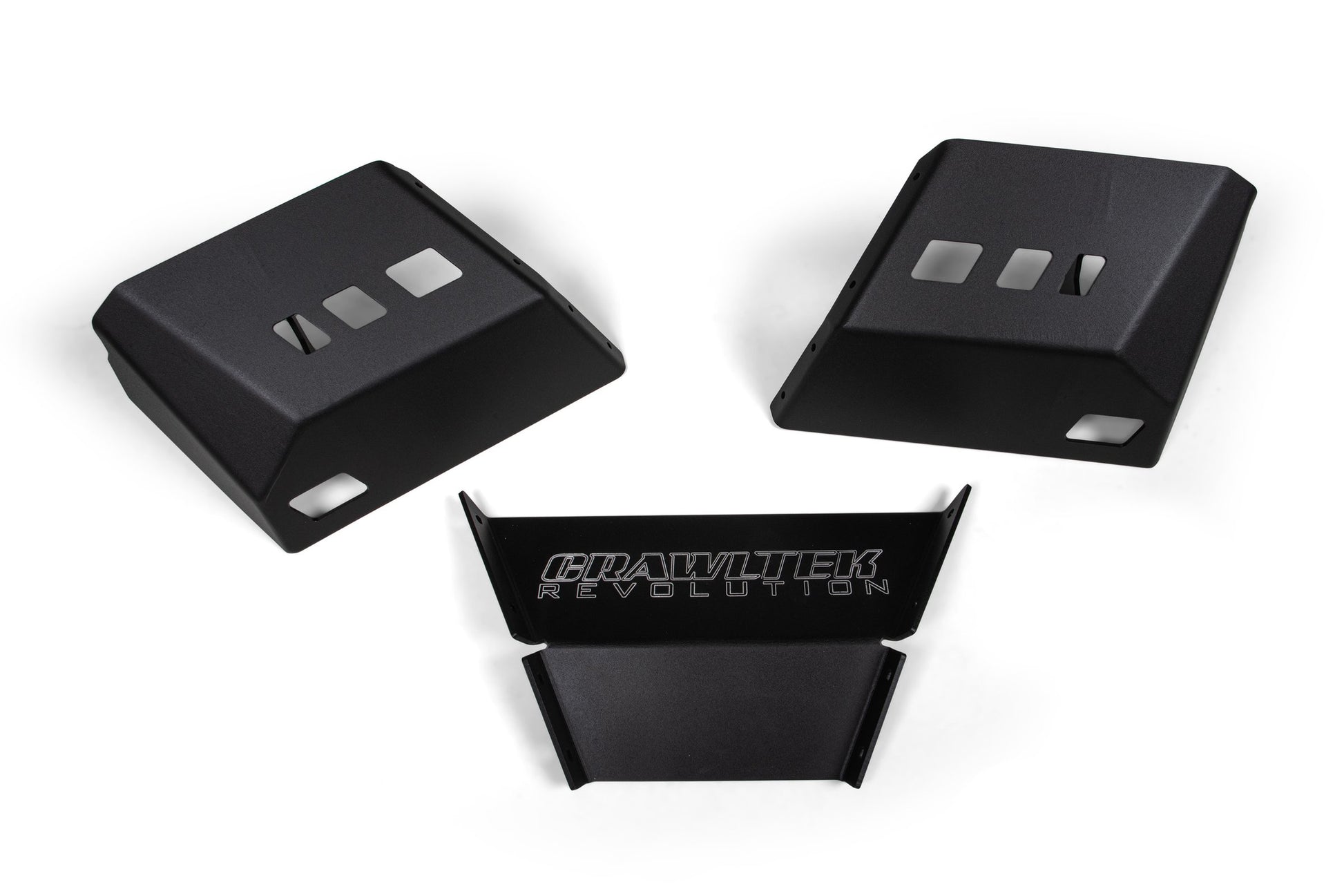 Crawltek Revolution 18-23 Jeep Wrangler JL 20-23 Jeep Gladiator JT Skid Plate Blaze Series Crawltek Revolution