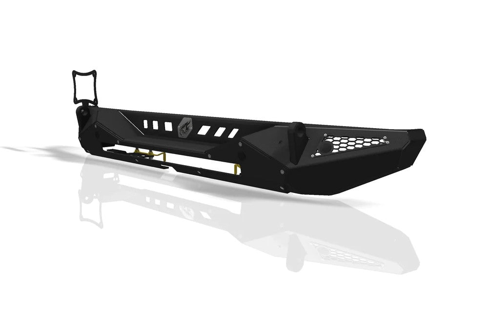Wrangler JL Rear Bumper With Lightbar Cutout Blaze Series For 18-Up Jeep Wrangler JL Crawltek Revolution