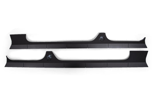 Rocker Body Cladding- Aluminum Jeep Wrangler JL 4 Door Crawltek Revolution