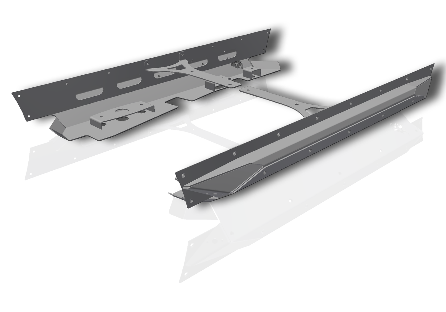 Pyro Mini Boatside Rocker Guard - 5" Stretch | Jeep Wrangler YJ/TJ/LJ CrawlTek Revolution