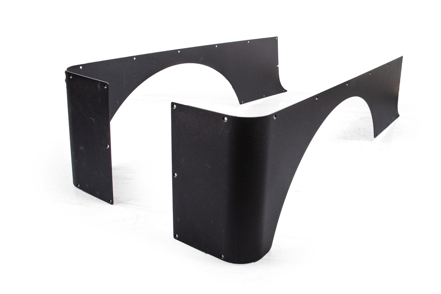 Jeep Wrangler Rear Corner Guards 5 Inch Stretch Black For 04-06 Jeep Wrangler TJ Unlimited Crawltek Revolution