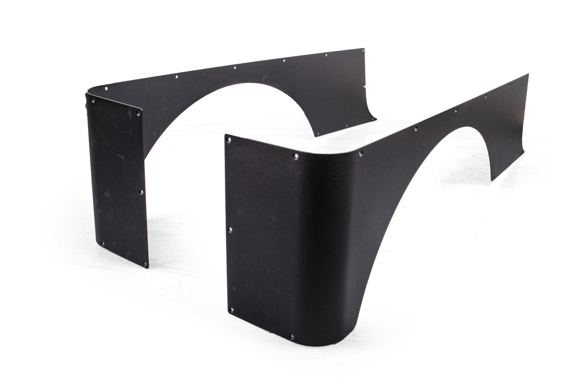 Jeep Wrangler Rear Corner Guards 5 Inch Stretch Black For 04-06 Jeep Wrangler TJ Unlimited Crawltek Revolution