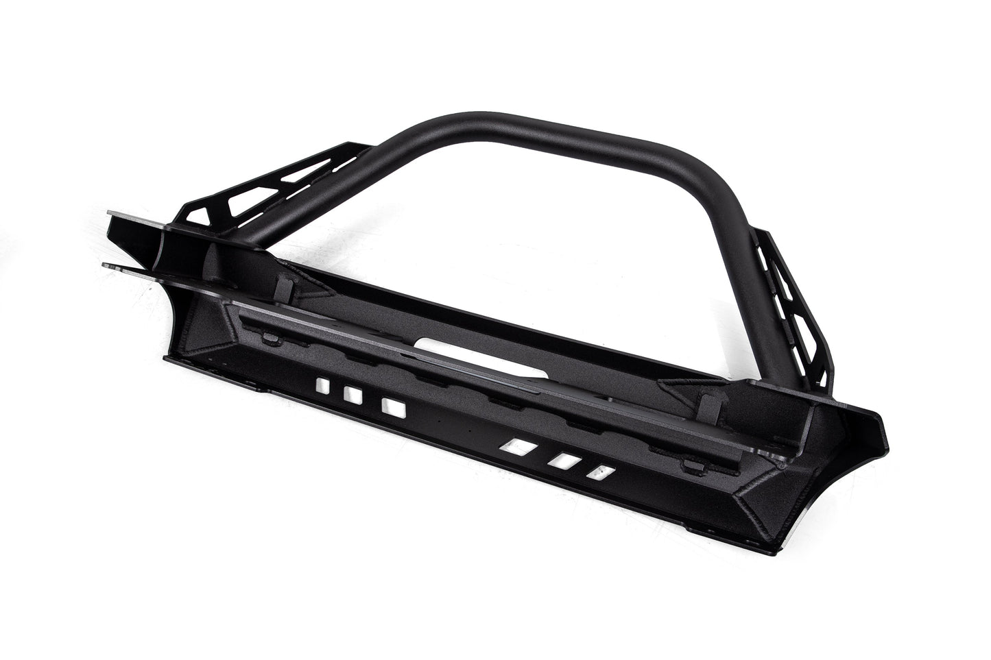 Pyro Stubby Front Bumper with Flat Top Stinger | Jeep Wrangler CJ/YJ/TJ CrawlTek Revolution