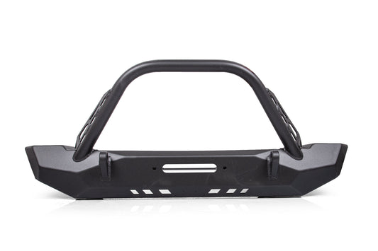 Pyro Mid-Width Front Bumper with Flat Top Stinger | Jeep Wrangler CJ/YJ/TJ CrawlTek Revolution