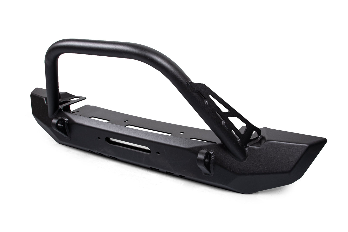 Pyro Mid-Width Front Bumper with Flat Top Stinger | Jeep Wrangler CJ/YJ/TJ CrawlTek Revolution