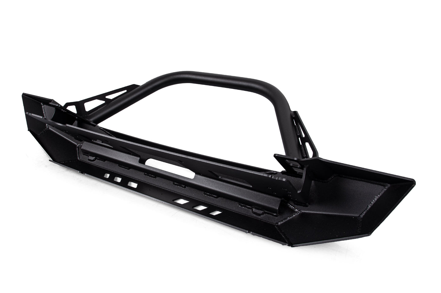 Pyro Mid-Width Front Bumper with Flat Top Stinger | Jeep Wrangler CJ/YJ/TJ CrawlTek Revolution