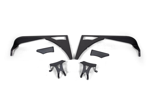 Wrangler TJ Fenders For 97-06 Jeep Wrangler TJ Inferno Highline Steel Crawltek Revolution