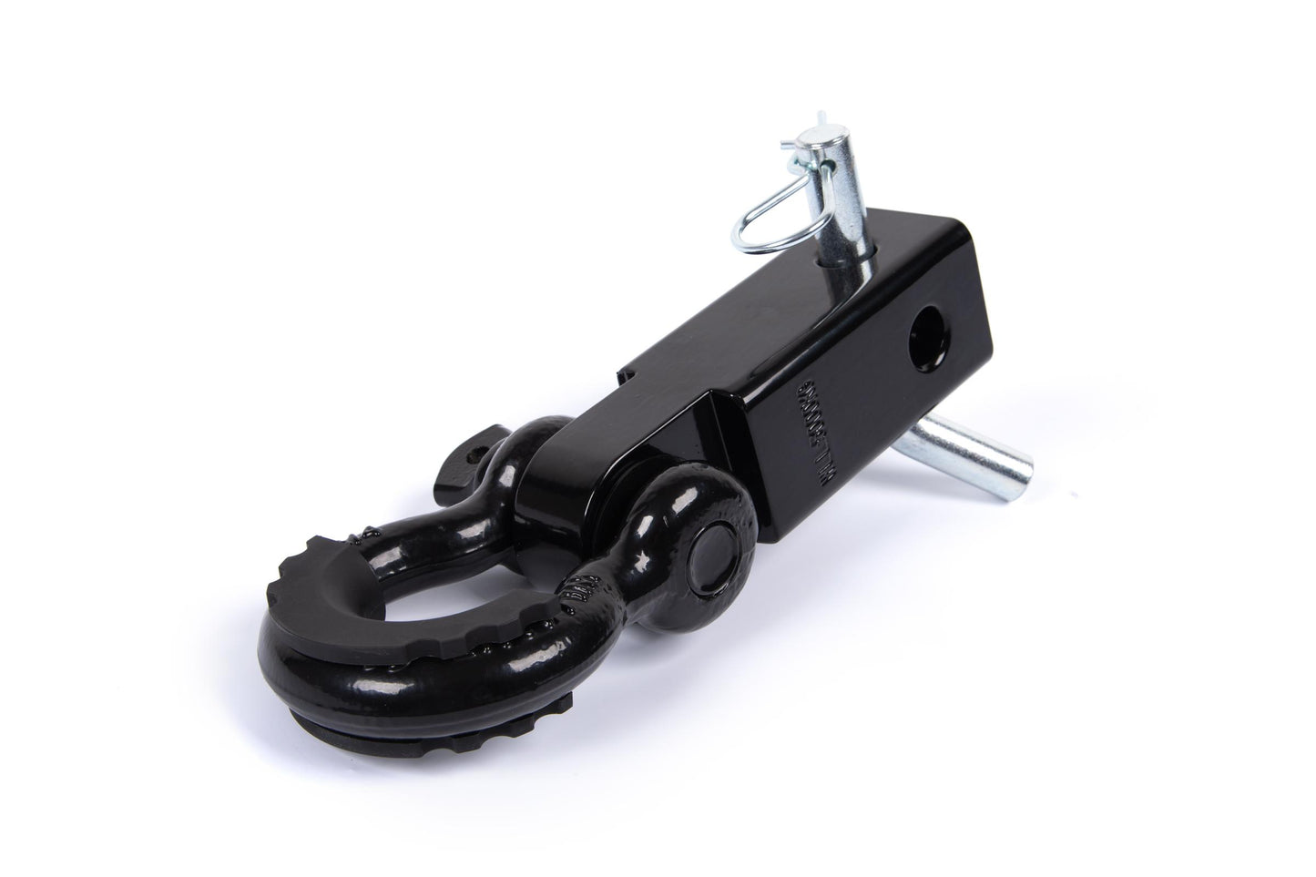 3/4 Inch D Ring Shackle Hitch Receiver with Isolator Crawltek Revolution