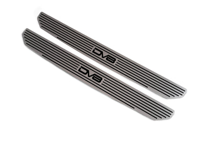 2020 2025 Jeep Wrangler JL JLU Gladiator JT Front ONLY Sill Pllates DV8 Offroad-3