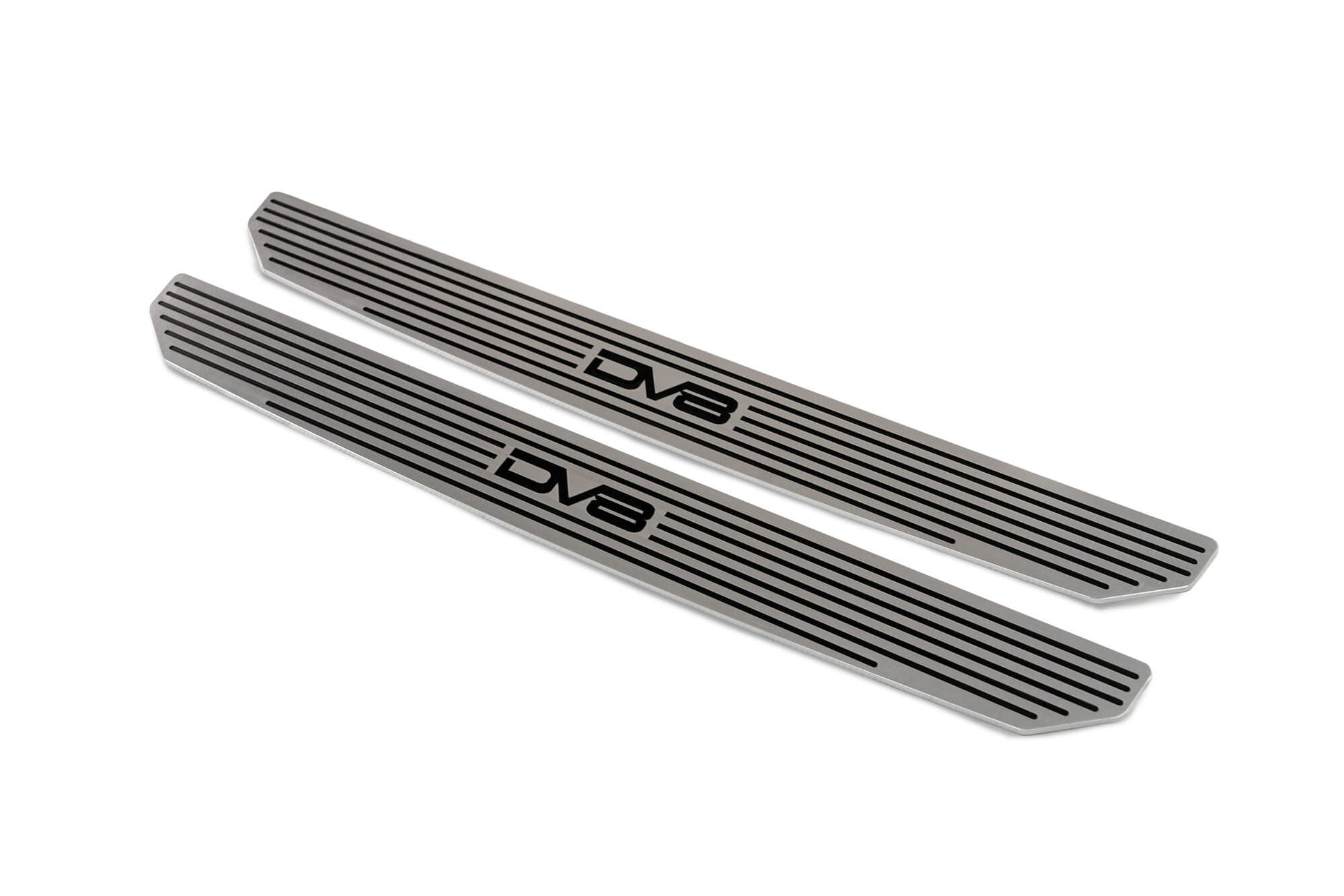 2020 2025 Jeep Wrangler JL JLU Gladiator JT Front ONLY Sill Pllates DV8 Offroad-4