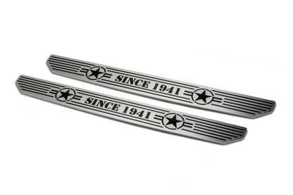 2018 2025 Jeep Gladiator JT WranglerJL JLU Front Sill Plate DV8 Offroad-1