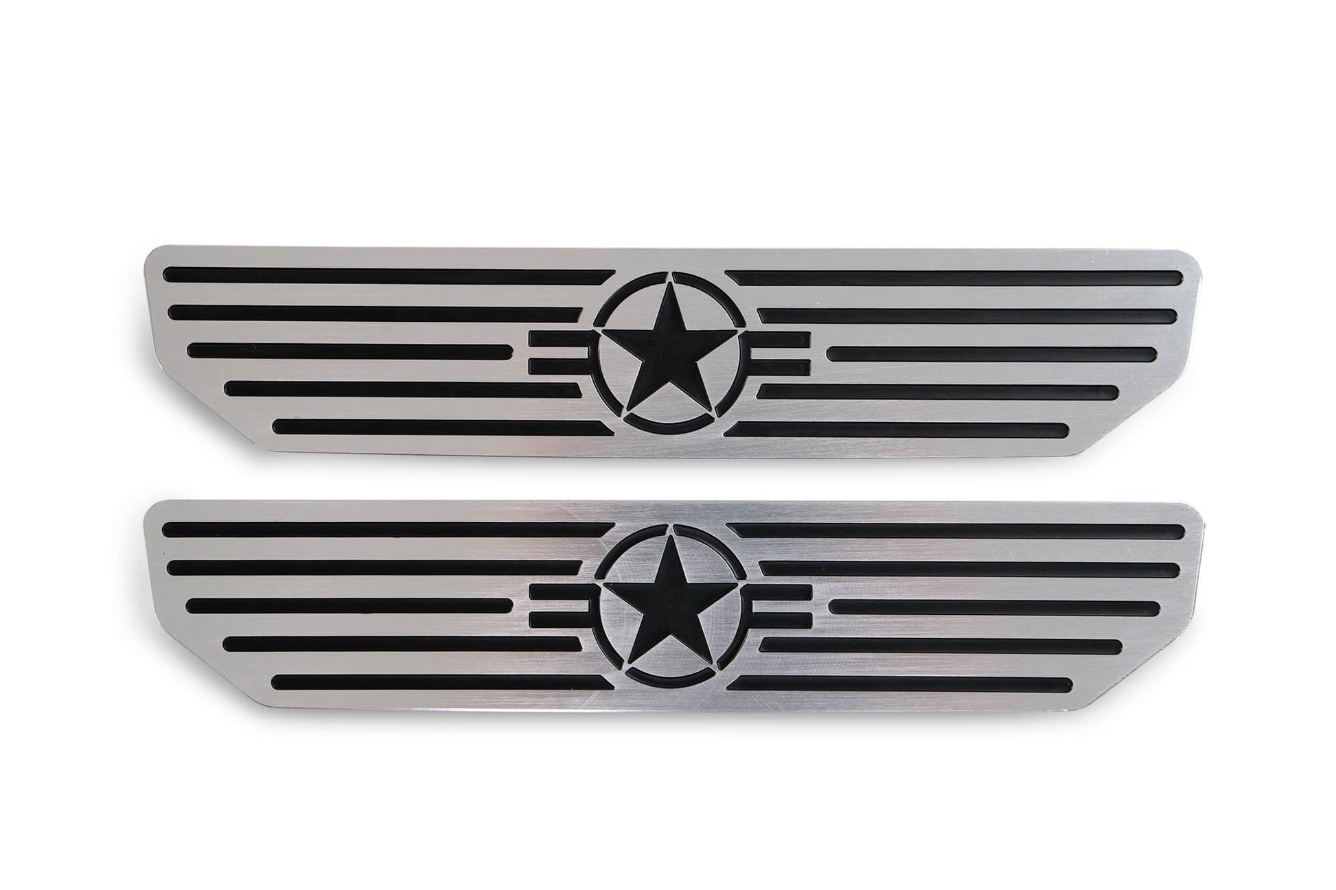 2018 2025 Jeep Gladiator JT WranglerJL JLU Rear Sill Plate Star Logo DV8 Offroad-1