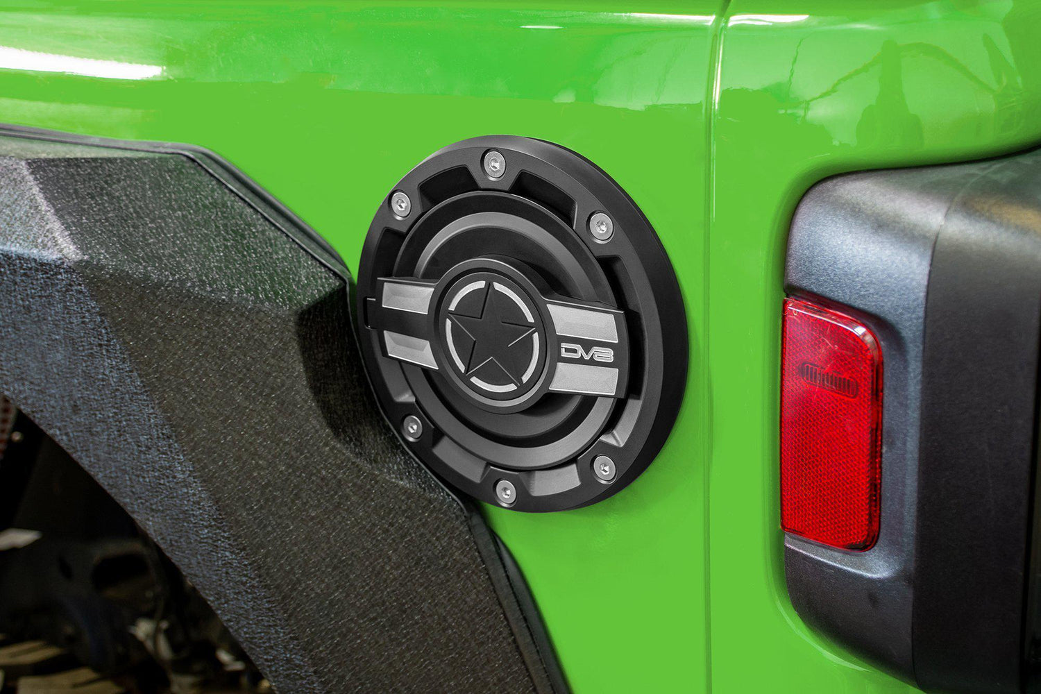 2018 2024 Jeep Wrangler JL JLU Fuel Door DV8 Offroad