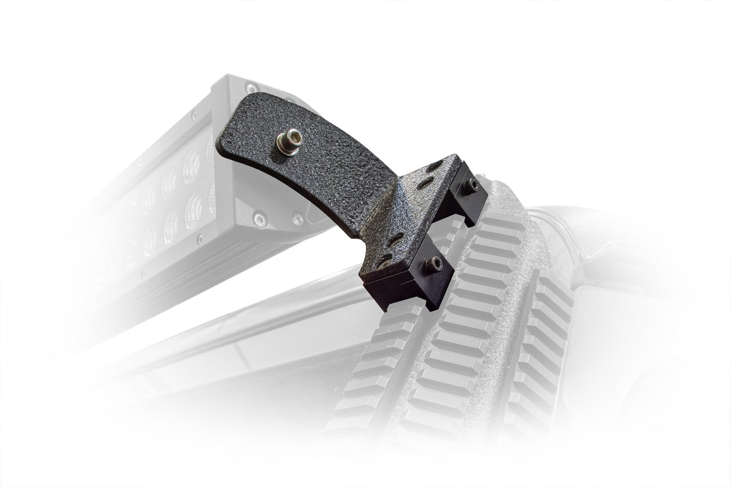 2018 2025 Jeep Wrangler JL JLU Gladiator JT A Pillar Mount With Rail Accessory Mount System DV8 Offroad-2