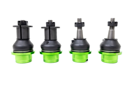 2018 2026 Jeep JL Replacement Ball Joint Kit Anodized Green Dana 30 or Dana 44 DV8 Offroad-1
