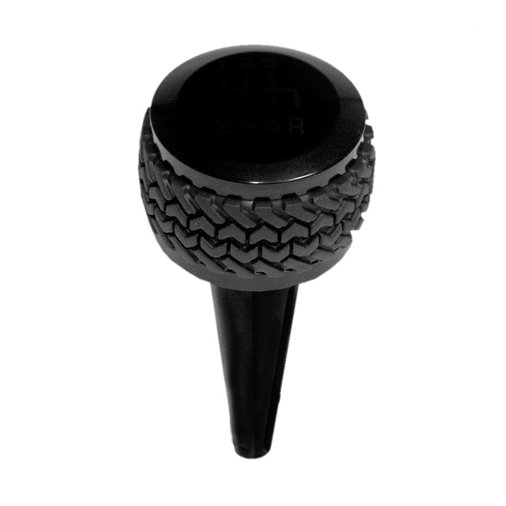 2011 2018 Jeep Wrangler JK JKU Automatic Transmission Shift Knob Black DV8 Offroad
