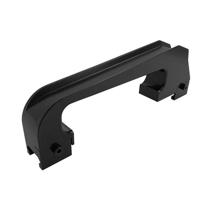 2007 2025 Jeep Wrangler JK JKU JL JLU Gladiator JT M16 Styled Grab Handle For Rail Mount System Pair DV8 Offroad