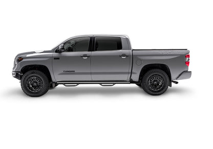 Nerf Step Bar Wheel-to-Wheel without Bed Access (2 Steps per Side) 3 Inch Main Tube Diameter 2006-2008 Dodge Ram 1500/2006-2009 2500/3500 6' 4 Inch Bed Mega Cab Textured Black N Fab NFab-2