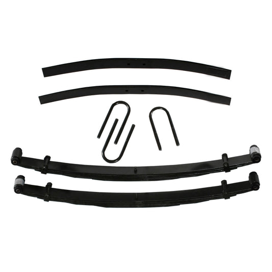 Lift Kit 1 Inch Lift 89-93 Dodge W250/W350 Includes Front Leaf Springs Front U Bolt Kit Front Bushing Kit Rear Add-A-Leafs Skyjacker
