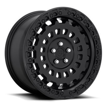 Aluminum 17X9 Zephyr Beadlock D101 Matte Black Fuel Off Road Wheels-3