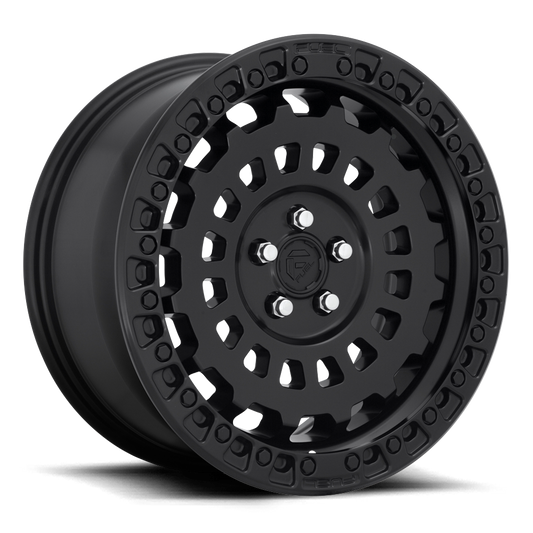 Aluminum 17X9 Zephyr Beadlock D101 Matte Black Fuel Off Road Wheels