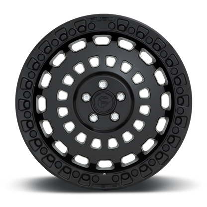Aluminum 17X9 Zephyr Beadlock D101 Matte Black Fuel Off Road Wheels-2