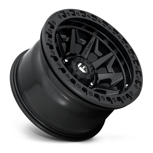 Aluminum 17X9 Covert Beadlock D114 Matte Black Fuel Off Road Wheels-10
