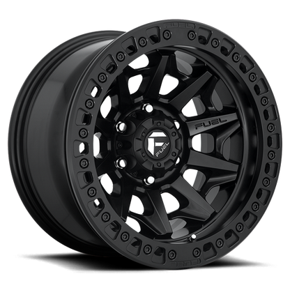 Aluminum 17X9 Covert Beadlock D114 Matte Black Fuel Off Road Wheels-6