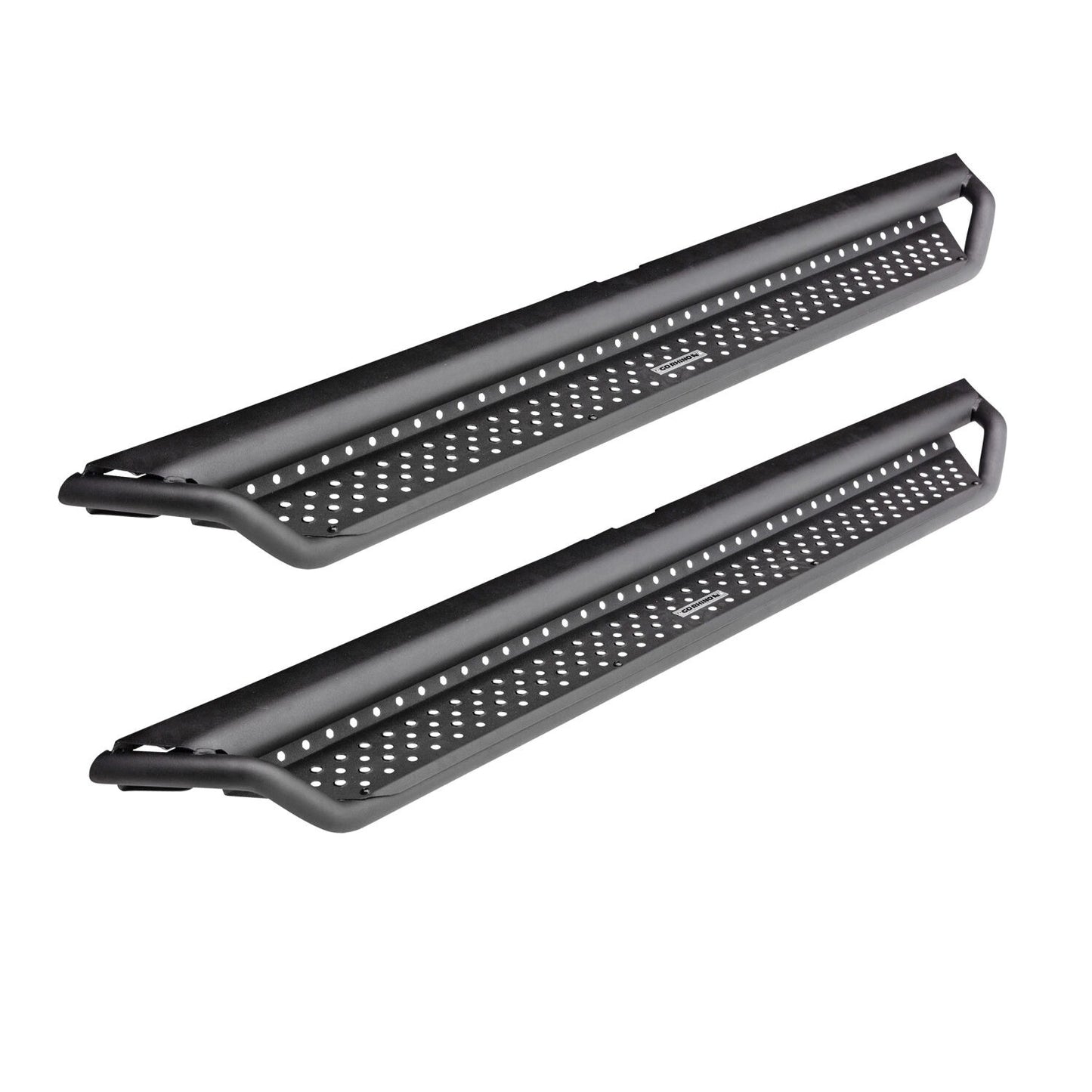 Dominator Xtreme D1 SideSteps With Mounting Bracket Kit Textured Black 2021-2025 Ford Bronco 2 Door Go Rhino