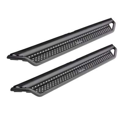 Dominator Xtreme D1 SideSteps With Mounting Bracket Kit Textured Black 2021-2025 Ford Bronco 2 Door Go Rhino