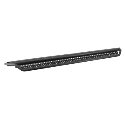 Dominator Xtreme D1 Side Steps with Rocker Panel Mounting Bracket Kit Textured Black 2015-2025 Ford F-150 2017-2026 Ford F-250/F-350 Go Rhino-1