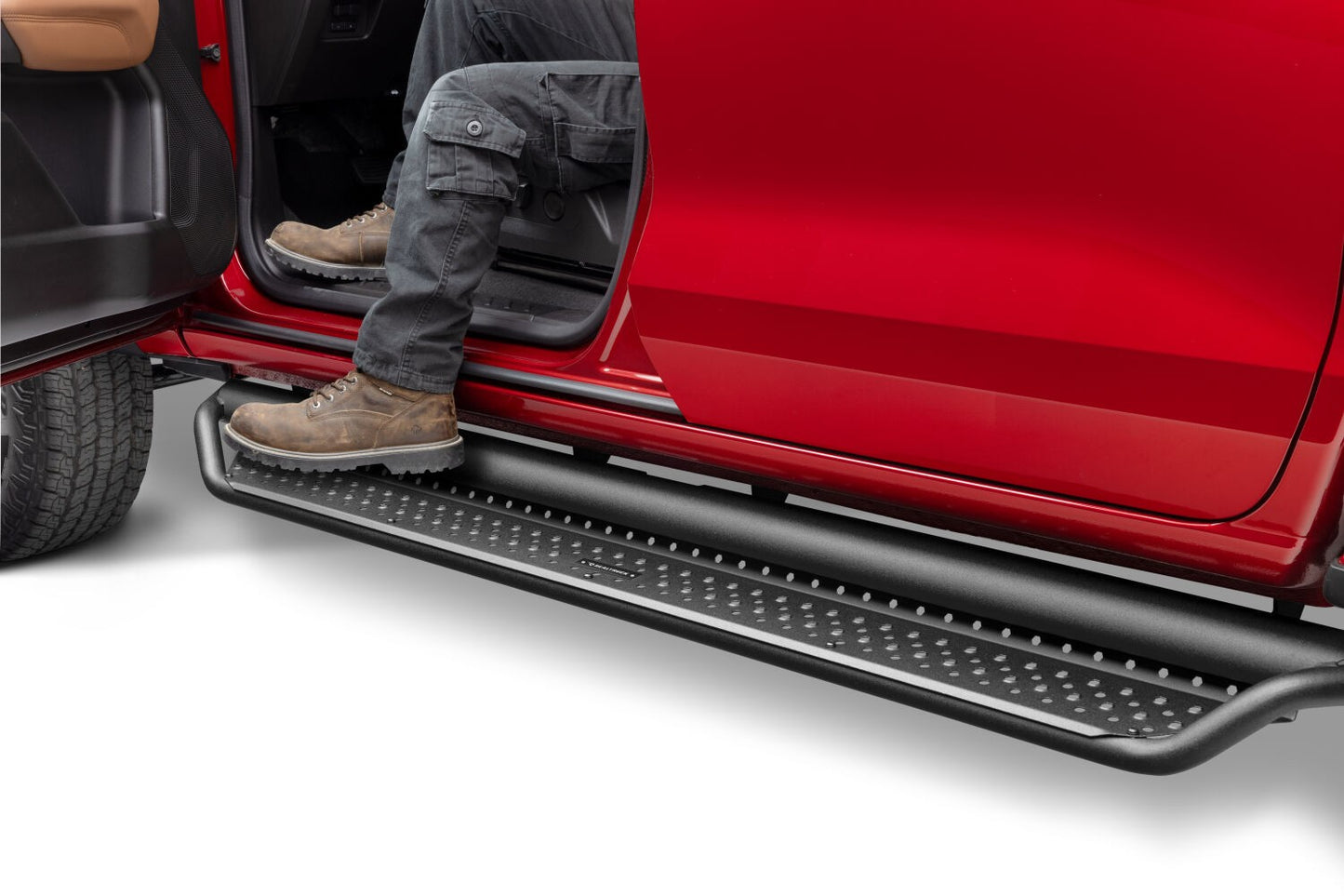 Dominator Xtreme D1 SideSteps With Mounting Bracket Kit Textured Black 2015-2026 Colorado/Canyon Go Rhino-7